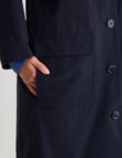 Zest Longline Barn Coat, Navy product photo View 05 S