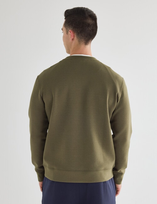 Gasoline Crew Neck Sweater, Khaki product photo View 02 L