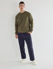 Gasoline Crew Neck Sweater, Khaki product photo View 03 S