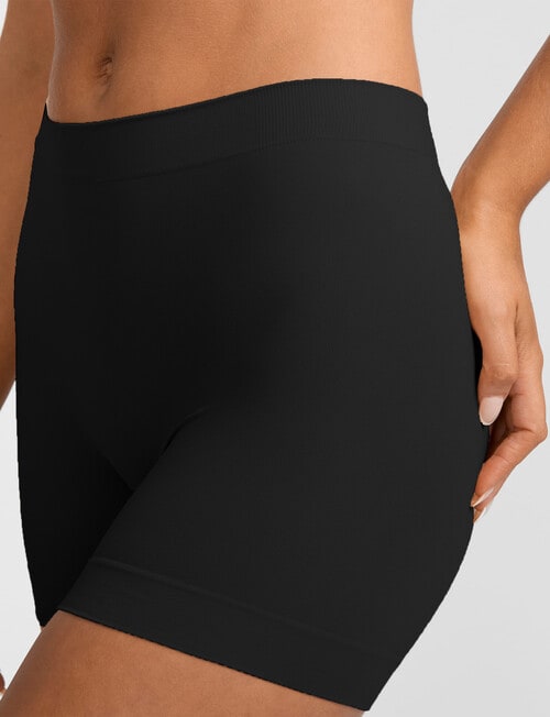 Jockey Skimmies Smooth Short Brief, Black product photo View 05 L