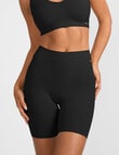 Jockey Skimmies Smooth Long Short Brief, Black product photo