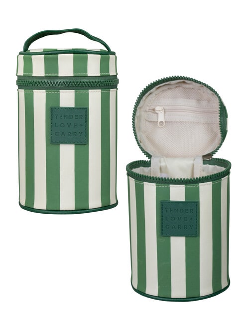 Tender Love + Carry Travel Tube, Green Oat Stripe product photo