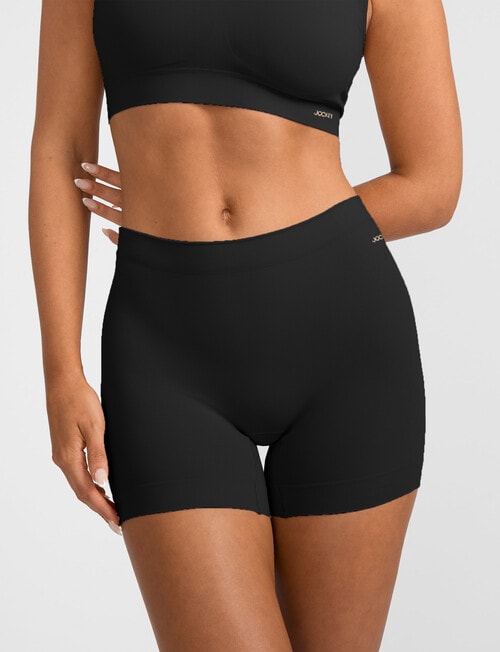 Jockey Skimmies Smooth Short Brief, Black product photo