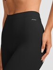 Jockey Skimmies Smooth Long Short Brief, Black product photo View 05 S