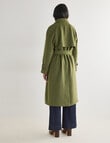 Whistle Trench Coat, Olive product photo View 02 S