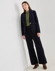 Whistle Cord Blazer, Midnight product photo View 03 S