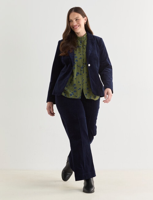Whistle Cord Blazer, Midnight product photo View 13 L