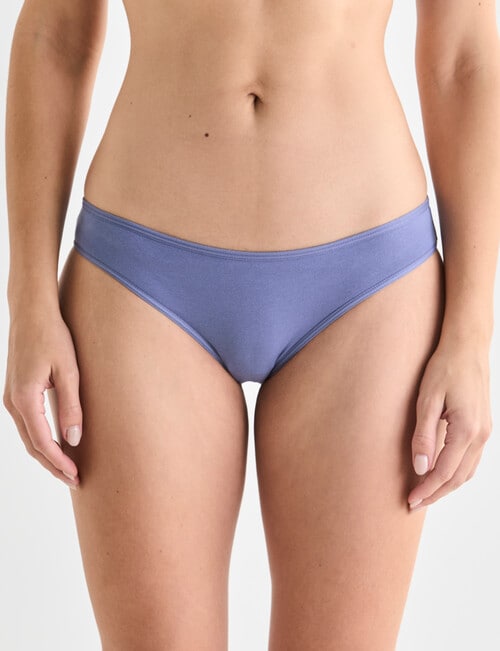 Honey Vegas Cotton Bikini Brief, Steel product photo