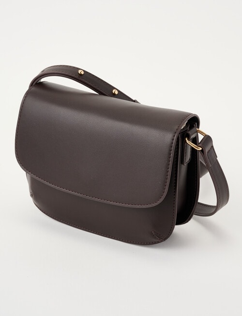 Whistle Heritage Crossbody Bag, Chocolate product photo View 03 L