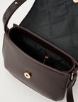Whistle Heritage Crossbody Bag, Chocolate product photo View 07 S