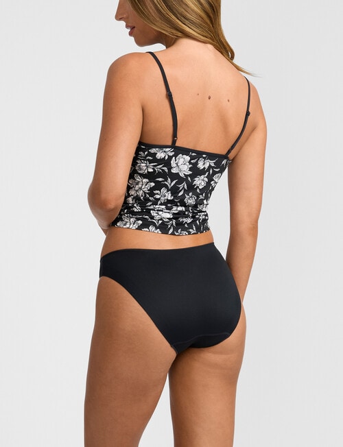 Jockey No Panty Line Promise Next Gen Bikini Brief, Black product photo View 05 L