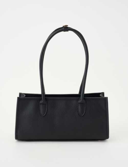Whistle Long Handle Shopper Bag, Black product photo View 02 L