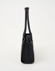 Whistle Long Handle Shopper Bag, Black product photo View 04 S