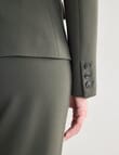 Oliver Black 1-button Jacket, Forest product photo View 07 S