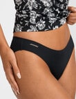 Jockey No Panty Line Promise Next Gen Bikini Brief, Black product photo View 03 S