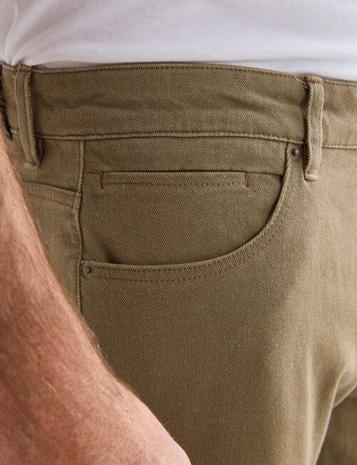 Chisel 5-Pocket Jean, Tan product photo View 04 L