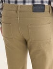 Chisel Straight Leg Stretch 5-Pocket Jean, Tan product photo View 05 S