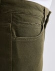 Chisel 5-Pocket Jean, Khaki product photo View 05 S