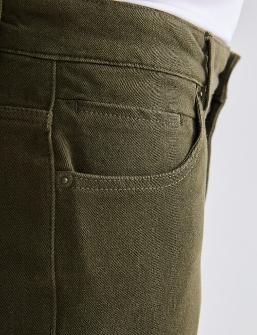 Chisel 5-Pocket Jean, Khaki product photo View 05 L