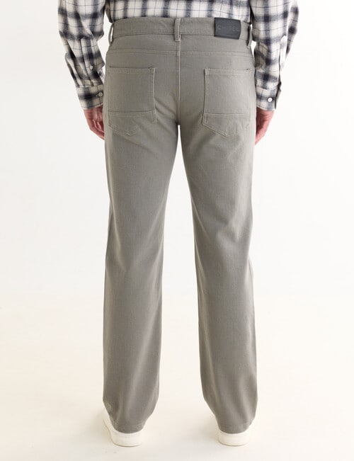 Chisel Straight Leg Stretch 5-Pocket Jean, Stone product photo View 02 L