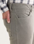 Chisel Straight Leg Stretch 5-Pocket Jean, Stone product photo View 04 S