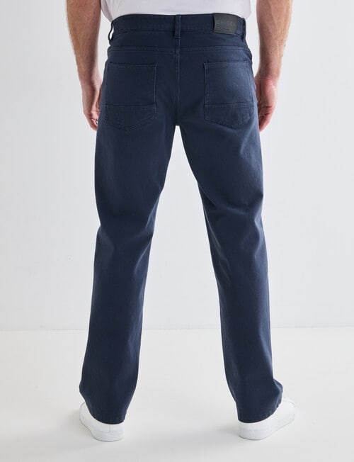 Chisel 5-Pocket Jean, Navy product photo View 02 L