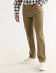 Chisel Straight Leg Stretch 5-Pocket Jean, Tan product photo