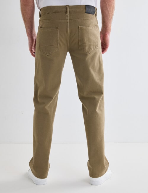 Chisel 5-Pocket Jean, Tan product photo View 02 L