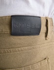 Chisel 5-Pocket Jean, Tan product photo View 05 S