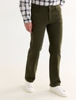 Chisel Straight Leg Stretch 5-Pocket Jean, Khaki product photo