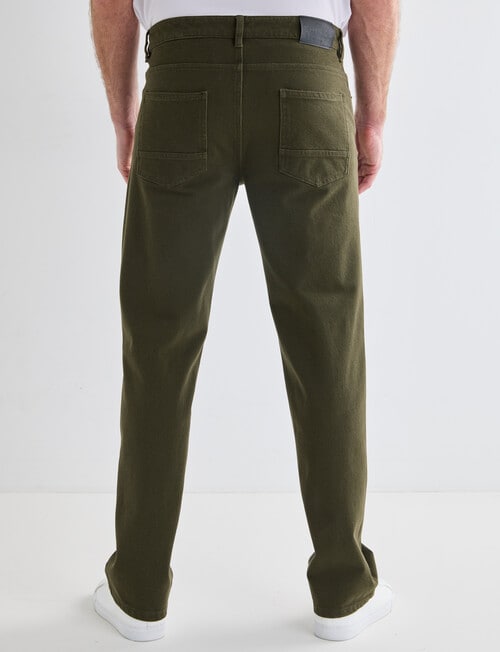 Chisel 5-Pocket Jean, Khaki product photo View 02 L