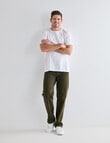 Chisel 5-Pocket Jean, Khaki product photo View 03 S