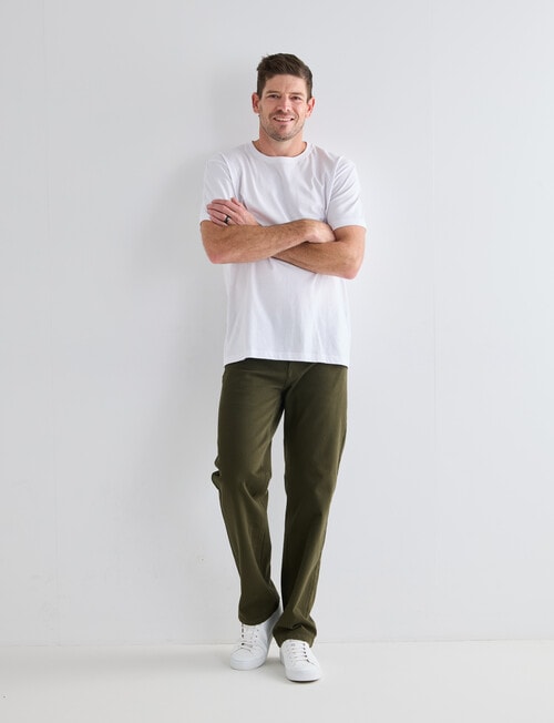 Chisel 5-Pocket Jean, Khaki product photo View 03 L