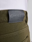 Chisel 5-Pocket Jean, Khaki product photo View 04 S