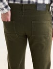 Chisel Straight Leg Stretch 5-Pocket Jean, Khaki product photo View 05 S