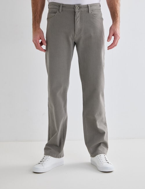 Chisel 5-Pocket Jean, Stone product photo View 03 L