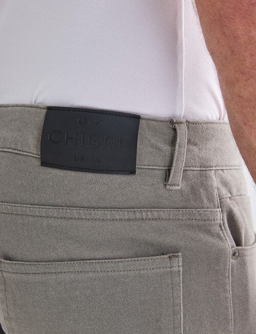 Chisel 5-Pocket Jean, Stone product photo View 04 L