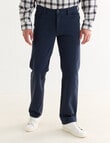 Chisel Straight Leg Stretch 5-Pocket Jean, Navy product photo