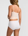 Jockey No Promise Line Promise Smooth Full Brief, White product photo View 04 S
