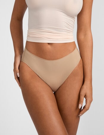 Jockey No Panty Line Promise Smooth Hi Cut Brief, Natural product photo
