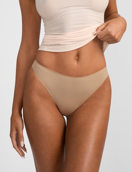 Jockey No Panty Line Promise Smooth G-String Brief, Natural product photo