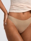 Jockey No Panty Line Promise Smooth G-String Brief, Natural product photo View 05 S