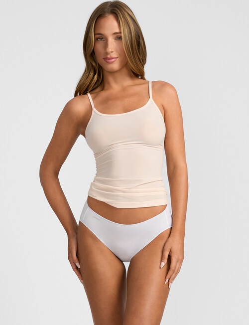 Jockey No Panty Line Promise Smooth Bikini Brief, White product photo View 03 L
