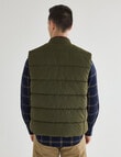 Gasoline Puffer Vest, Khaki product photo View 02 S