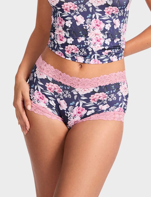 Jockey Parisienne Smooth Full Brief, Rose Bloom product photo