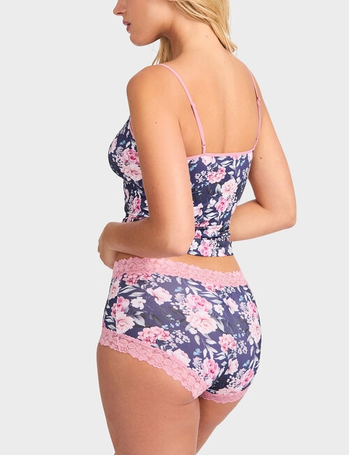 Jockey Parisienne Smooth Full Brief, Rose Bloom product photo View 02 L