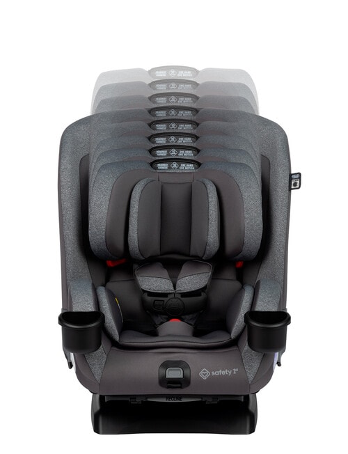 Safety First SlimRide2 All-In-One Car Seat, Grey product photo View 10 L