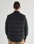 Gasoline Puffer Vest, Black product photo View 02 S