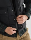 Gasoline Puffer Vest, Black product photo View 05 S