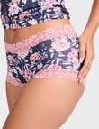 Jockey Parisienne Smooth Full Brief, Rose Bloom product photo View 04 S